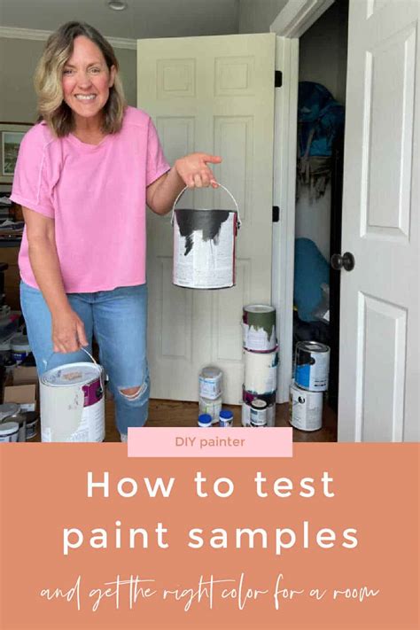 how to paint test colors on wall|how to test paint on walls.